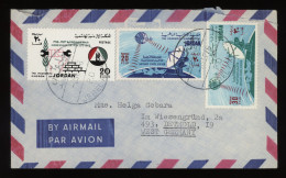 Jordan 1976 Jebel Amman Air Mail Cover To Germany__(12522) - Jordanien