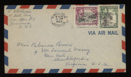 Jamaica 1952 Kingston Air Mail Cover To USA__(12492) - Giamaica (...-1961)