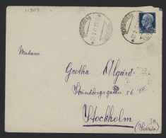 Italy 1942 Bordighera Censored Cover To Sweden__(11303) - Storia Postale