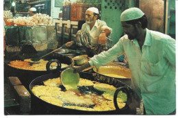 Mithaiwalas In India.Sweetness Of Tradition. Sweet Vendors. Postcard India (new-unused) - Recettes (cuisine)