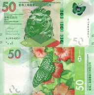 Hong Kong / 50 Dollars / 2018 / P-219(a) / UNC - Hongkong