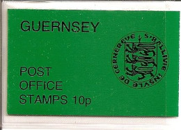 GUERNSEY, Booklet 17/18, 1979, Sachets Mi 2 And 3 - Guernsey