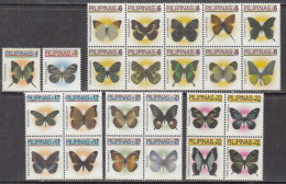 2005 Philippines Butterflies Definitives   Set Of 24 MNH - Philippinen