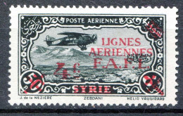 REF 087 > LEVANT < PA N° 1 (* ) < Neuf Sans Gomme - MH (*) - Aéro -- Poste Aérienne - Unused Stamps