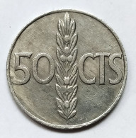 Espagne - 50 Centimos 1966 - 50 Centesimi