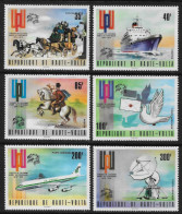 HAUTE-VOLTA - CENTENAIRE DE L'U.P.U. - N° 323 A 328, PA 174 A 179, BF 5W ET 5X - NEUF** MNH - U.P.U.