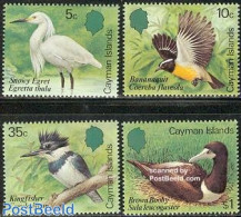 Cayman Islands 1984 Birds 4v, Mint NH, Nature - Birds - Kingfishers - Caimán (Islas)