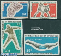 New Caledonia 1969 South Pacific Games 4v, Mint NH, Sport - Athletics - Boxing - Judo - Sport (other And Mixed) - Swim.. - Neufs