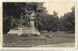 La Louvière Le Parc Monument Aux Héros De La Guerre 1914-1918 - La Louvière