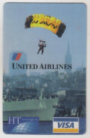 USA - Fleet Week 1995 / United Airlines, Visa (2/3),HT Technologies Prepaid Card 10 U, Tirage 2.500, Mint - Andere & Zonder Classificatie