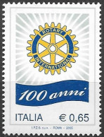 2005  Italien  Mi. 3016**MNH 100 Jahre Rotary International. - 2001-10: Ungebraucht