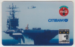 USA - Fleet Week 1995 / United Airlines, (Coca Cola),HT Technologies Prepaid Card 10 U, Tirage 5.000, Mint - Andere & Zonder Classificatie