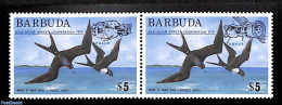 Barbuda 1975 Apollo-Soyuz 2v [:], Mint NH, Nature - Transport - Birds - Space Exploration - Barbuda (...-1981)