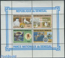 Senegal 1981 National Parks S/s, Mint NH, Nature - Birds - Reptiles - Turtles - Senegal (1960-...)