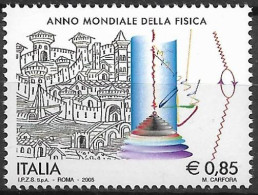 2005  Italien  Mi. 3027**MNH   Internationales Jahr Der Physik. - 2001-10: Nieuw/plakker