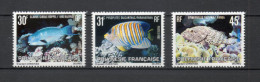 POLYNESIE  N°  174 à 176   NEUFS SANS CHARNIERE COTE  4.75€    POISSON ANIMAUX FAUNE - Neufs