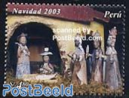 Peru 2003 Christmas 1v, Mint NH, Religion - Christmas - Kerstmis