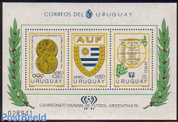 Uruguay 1978 World Cup Football S/s, Mint NH, Sport - Football - Uruguay