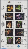 Venezuela 1998 Orchids 10v M/s, Mint NH, Nature - Flowers & Plants - Orchids - Venezuela