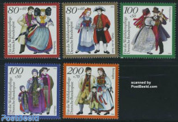 Germany, Federal Republic 1994 Welfare, Costumes 5v, Mint NH, Various - Costumes - Unused Stamps