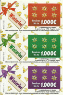 ALLEMAGNE 3 TICKETS DE LOTERIE SPECIMEN - Billets De Loterie