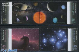 Germany, Federal Republic 2011 Youth, Astronomy 4v (2v+[:]), Mint NH, Science - Astronomy - Ongebruikt