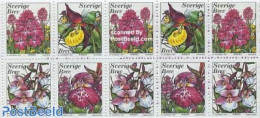 Sweden 1999 Wild Orchids Booklet, Mint NH, Nature - Flowers & Plants - Orchids - Stamp Booklets - Ungebraucht