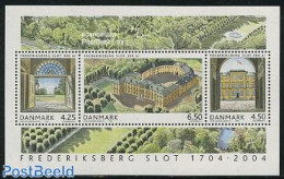 Denmark 2004 Frederiksberg S/s, Mint NH, Nature - Gardens - Art - Castles & Fortifications - Nuovi