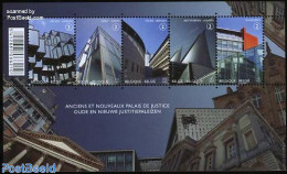 Belgium 2011 New Palaces Of Justice %v M/s, Mint NH, Various - Justice - Art - Modern Architecture - Neufs