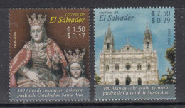 2006 El Salvador Santa Ana Cathedral  Complete Set Of 2 MNH - El Salvador