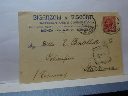 MONZA   ---    BIGANZOLI  & VISCONTI -- RAPPRESENTANZE - Monza