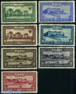 Romania 1928 Bessarabia 7v, Mint NH, Art - Castles & Fortifications - Unused Stamps
