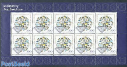 Germany, Federal Republic 1997 500 Years Gemstones From Idar Oberstein M/s, Mint NH, History - Geology - Unused Stamps