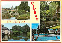 86 - Civray - Multivues - Piscine - CPM - Voir Scans Recto-Verso - Civray