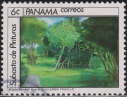 1983 Panama ° Mi:PA 1566, Sn:PA 646, Yt:PA 935, Sg:PA 1349, Punta Chame Landscape, By Guillermo Trujillo - Panamá