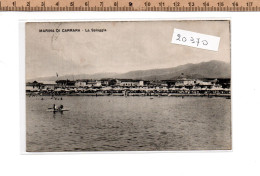 20370 MARINA DI CARRARA LA SPIAGGIA 1929 - Carrara