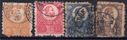 YT 7, 9 à 11 - Used Stamps