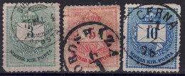 YT 14A, 15A, 16A - Used Stamps