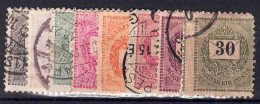 YT 23 à 27, 29, 30, 32, 33 - Used Stamps