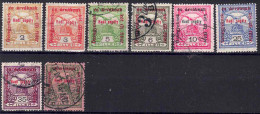 YT 143 à 147, 151, 153, 155 - Used Stamps