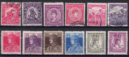 YT 159, 160, 162, 163, 183, 184, 187 à 192 - Used Stamps