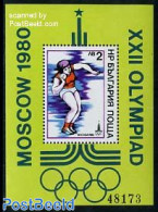 Bulgaria 1979 Olympic Games S/s, Mint NH, Sport - Athletics - Olympic Games - Ongebruikt