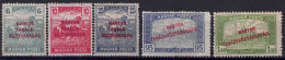YT 248, 249, 252, 256, 259 - Unused Stamps