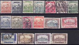 YT 217, 218 à 221, 223 à 228, 230, 232, 233, 236 à 238 - Used Stamps