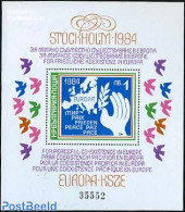 Bulgaria 1984 European Safety Conference S/s, Mint NH, History - Various - Europa Hang-on Issues - Maps - Ungebraucht