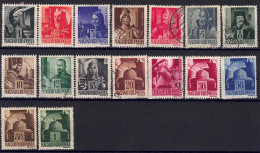 YT 612 à 622, 624 à 628 - Used Stamps