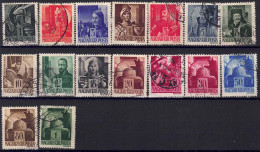 YT 612 à 622, 624 à 628 - Used Stamps