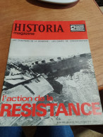 153 //  HISTORIA MAGAZINE  1969 / L'ACTION DE LA RESISTANCE - Storia