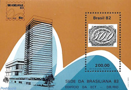 Brazil 1982 Brasiliana S/s, Mint NH, Stamps On Stamps - Neufs