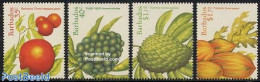 Barbados 1997 Fruits 4v, Mint NH, Nature - Fruit - Fruits